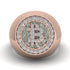 Glamorous Diamond Bitcoin Ring - Dominic No. 8